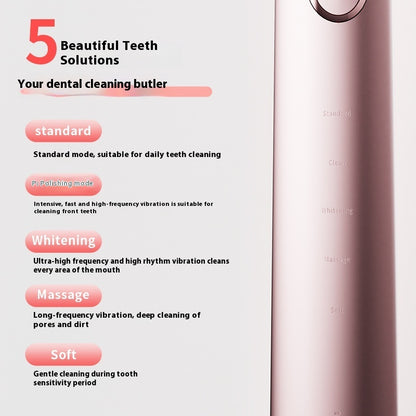 Deep Cleaning Electric Toothbrush Waterproof Fully Wrapped U-shaped